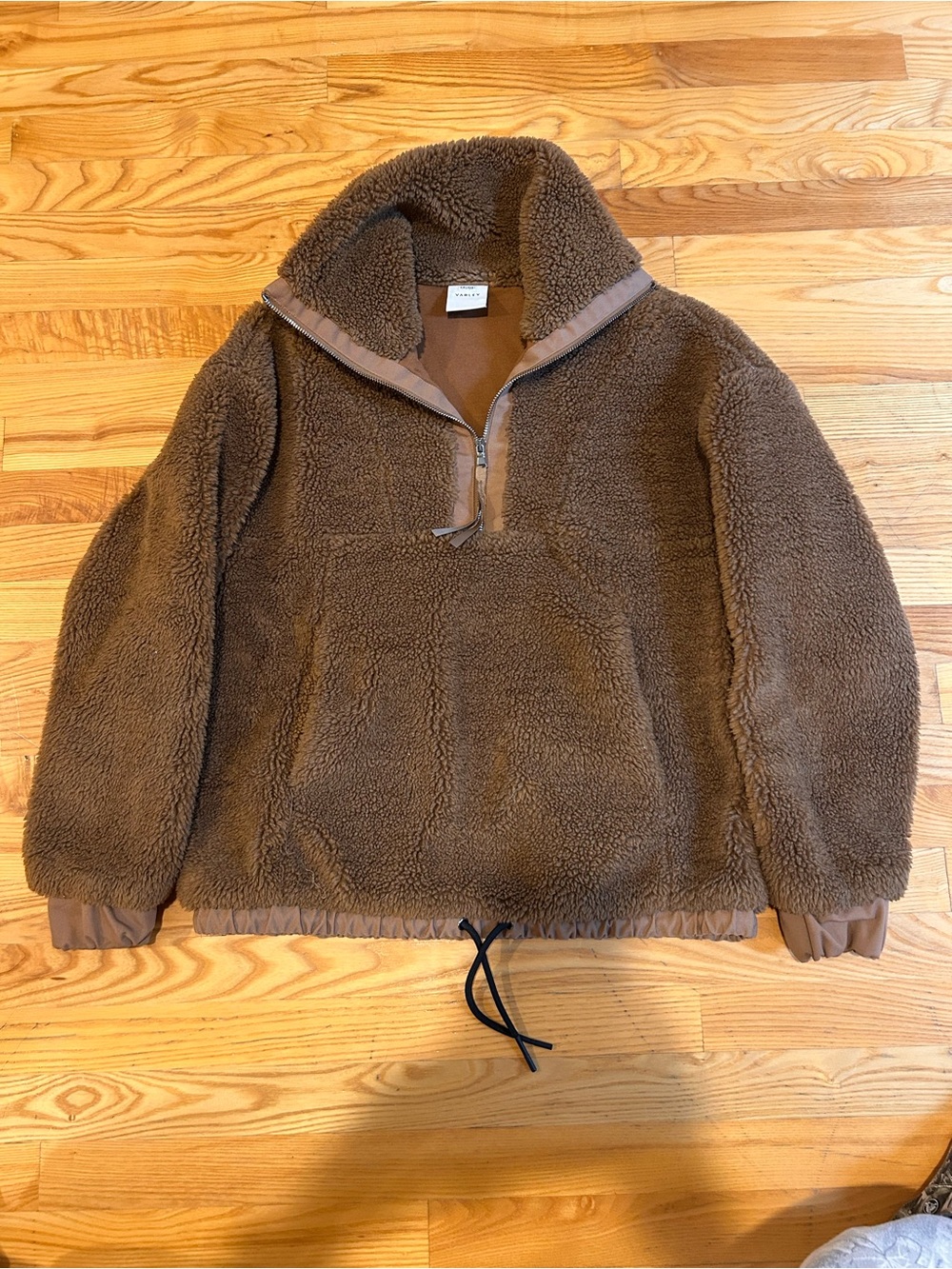 VARLEY -Cozy Brown Sherpa Jacket
